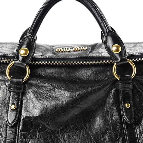 miu miu vitello lux bow satchel price|Miu Miu .